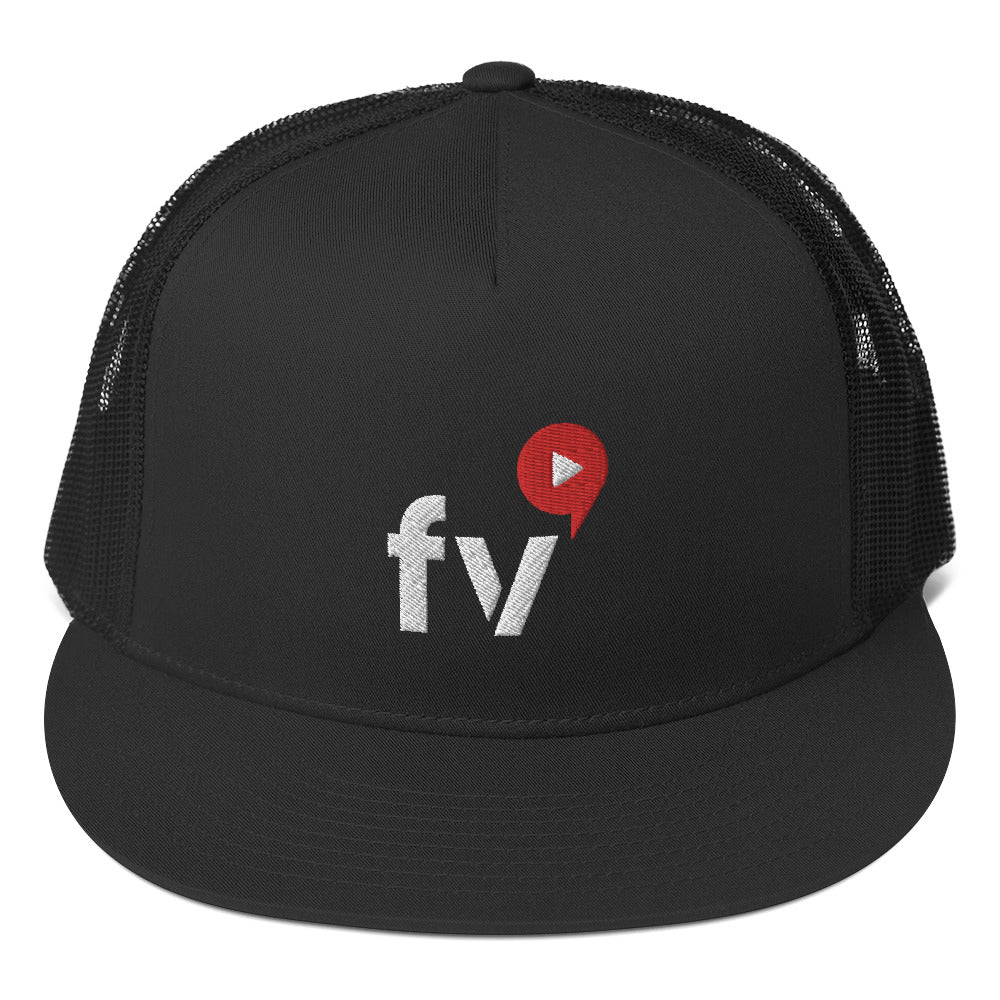 FV Black Trucker Cap